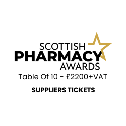 SP Awards Ticket Supplier Full Table x 10