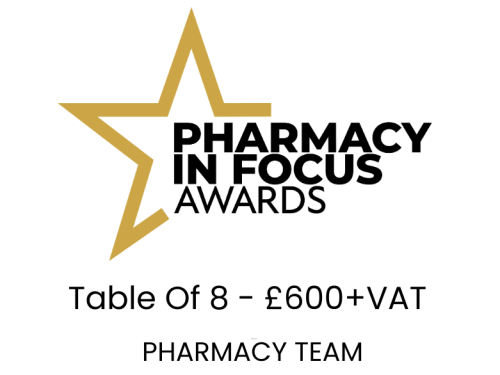 NI Awards Ticket Pharmacy Team x 8